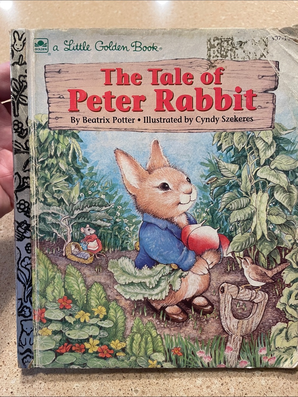 The Tale of Peter Rabbit - Kids Storybook in Blue & Red